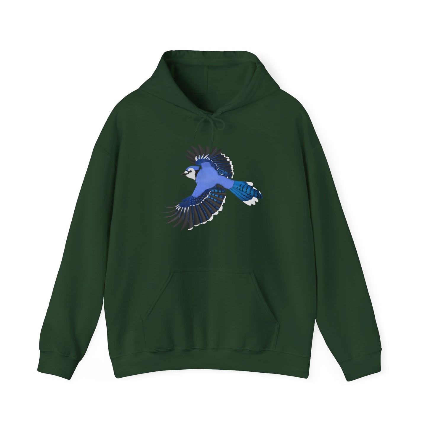 Blue Jay Bird Birdwatcher Biologist Birdlover Hoodie