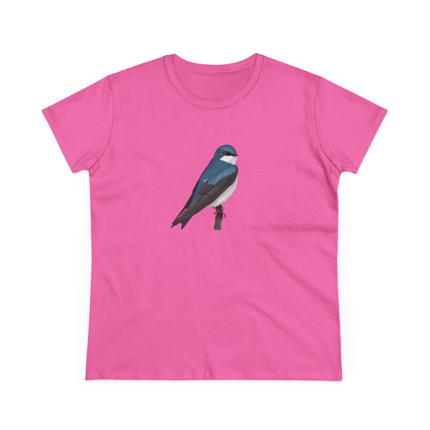 Tree Swallow Bird Design for Birdwatchers and Bird Lovers Women's T-Shirt