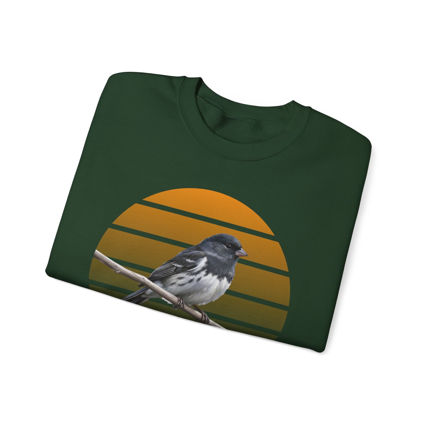 Dark-Eyed Junco Sweatshirt | Cozy Winter Birder Pullover | Snow Bird Crewneck Gift