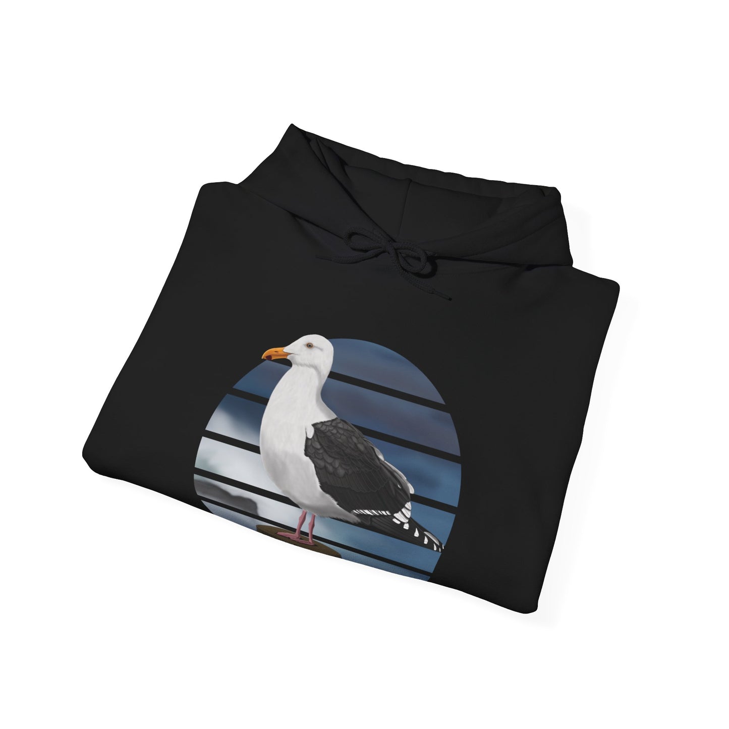 Seagull Bird Hoodie