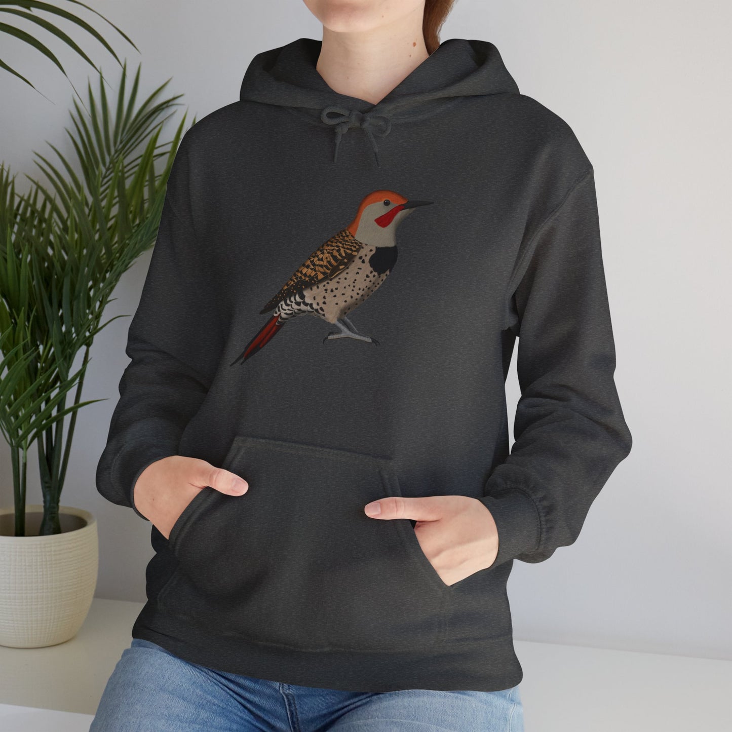 Northern Flicker Bird Birdwatching Birder Hoodie