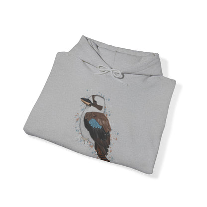 Kookaburra Bird Unisex Hoodie - jz.birds