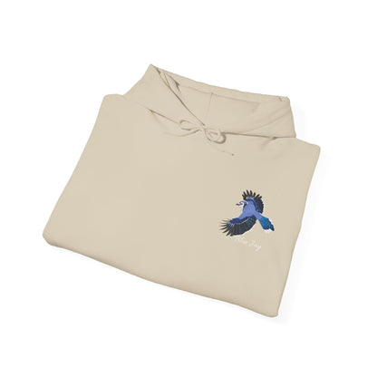 Blue Jay Birding Birdwatching Bird Hoodie