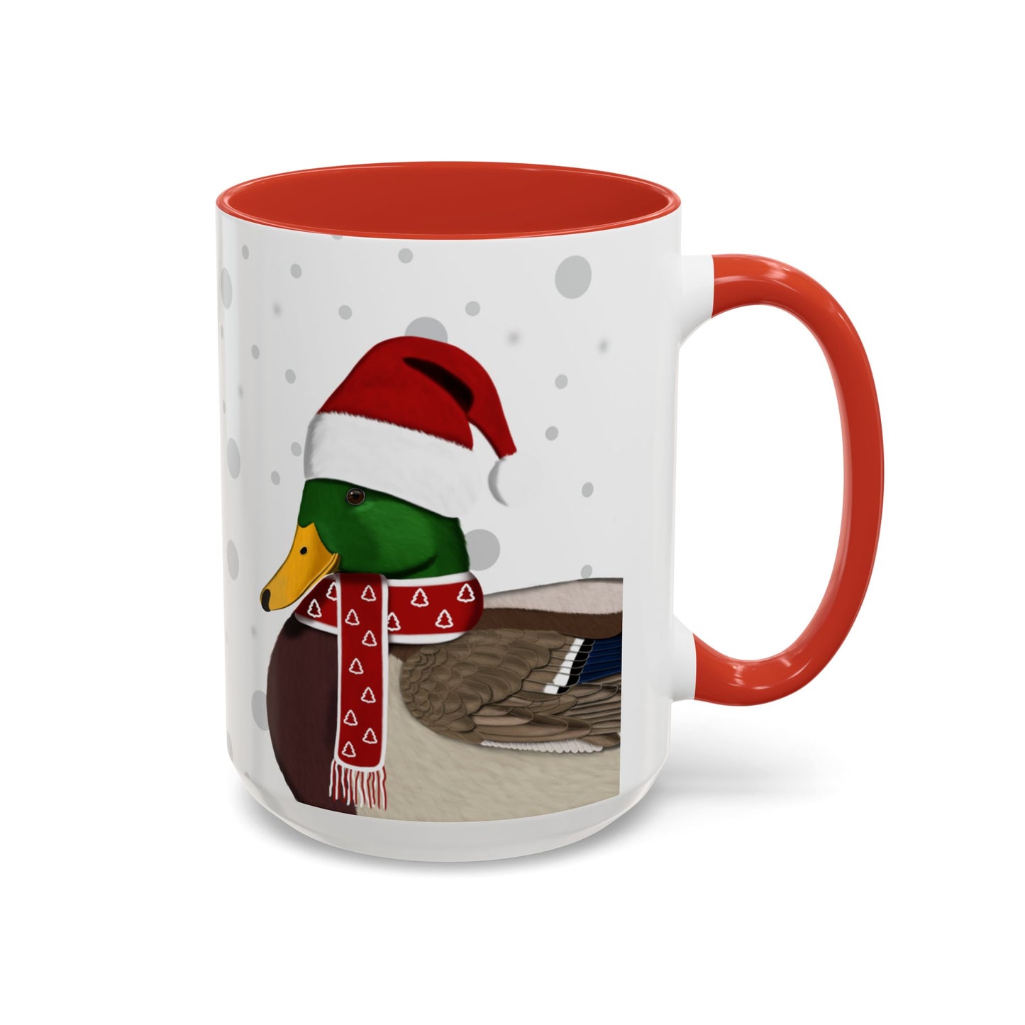 Mallard Christmas Bird Coffee Mug