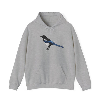 Magpie Bird Birdwatching Birder Hoodie