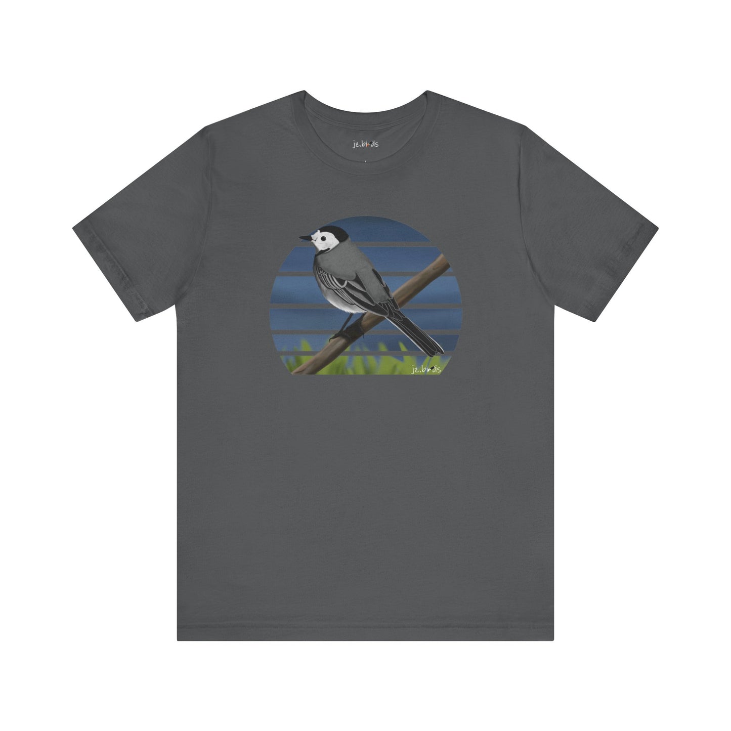 White Wagtail Birdwatcher Bird T-Shirt