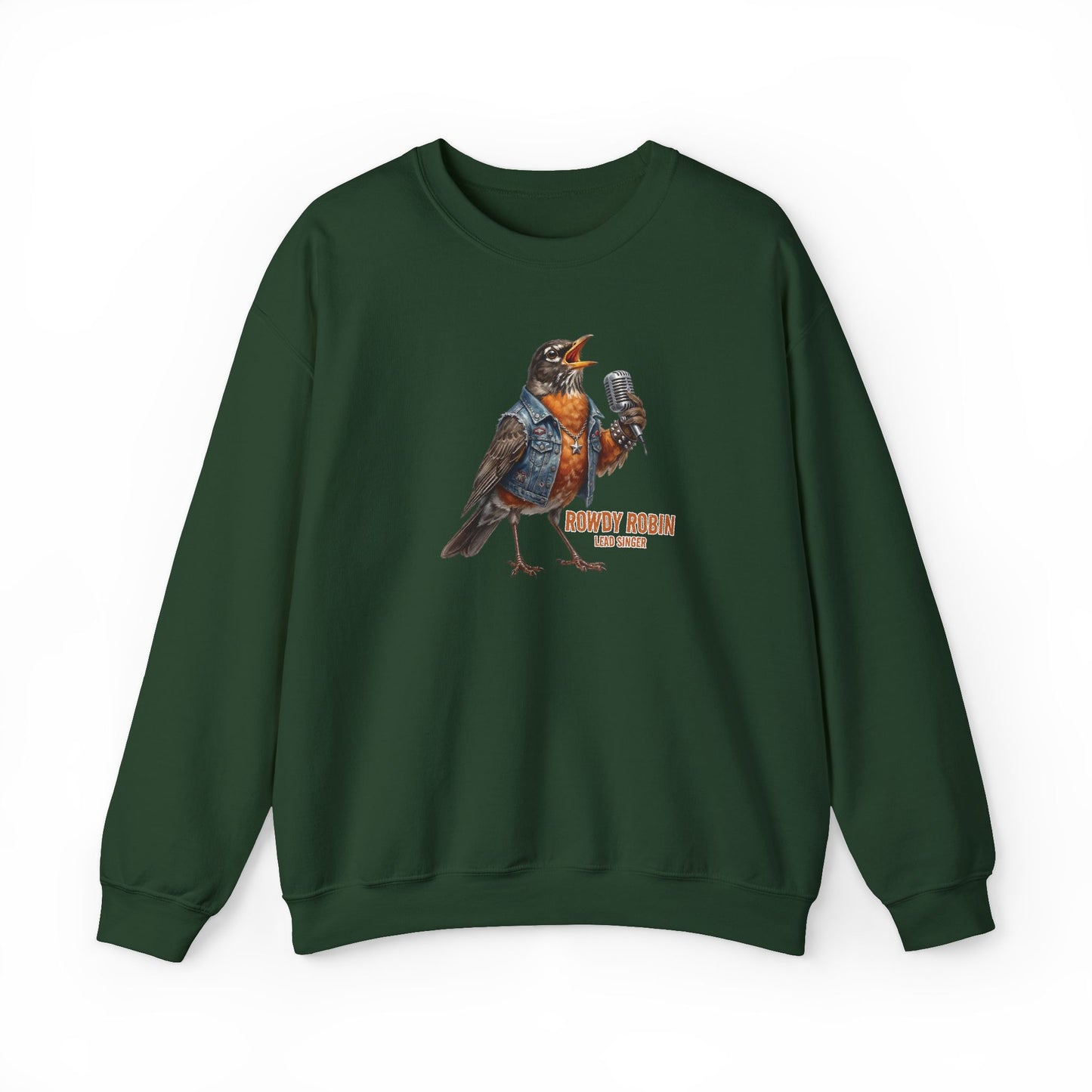Rowdy Robin Lead Singer Sweatshirt – The Backyard Birds