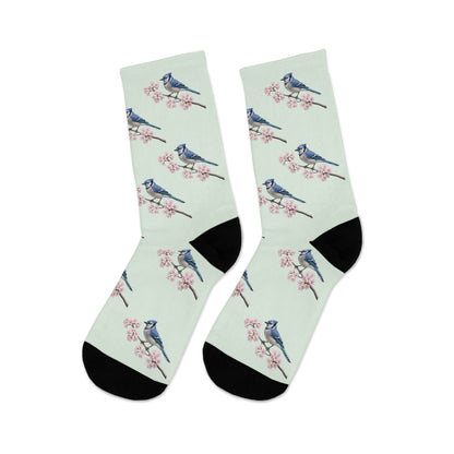 Blue Jay Socks on Accessories background
