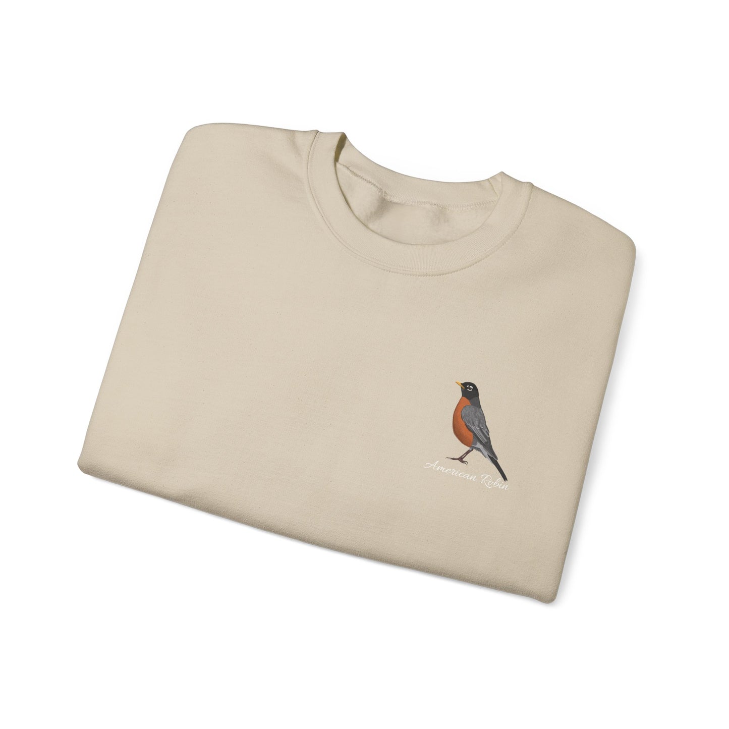 American Robin Birding Birdwatching Bird Sweatshirt