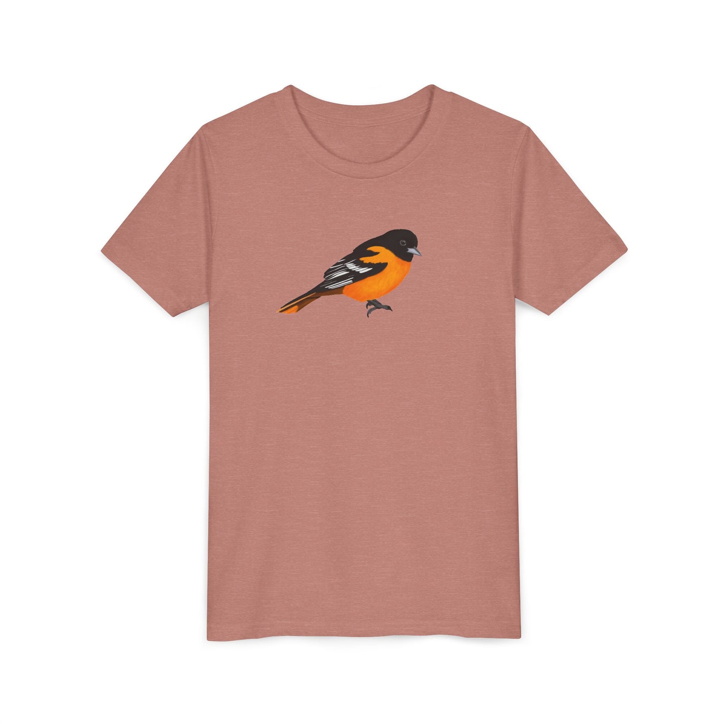 Baltimore Oriole Birding & Birdwatching Bird Youth T-Shirt