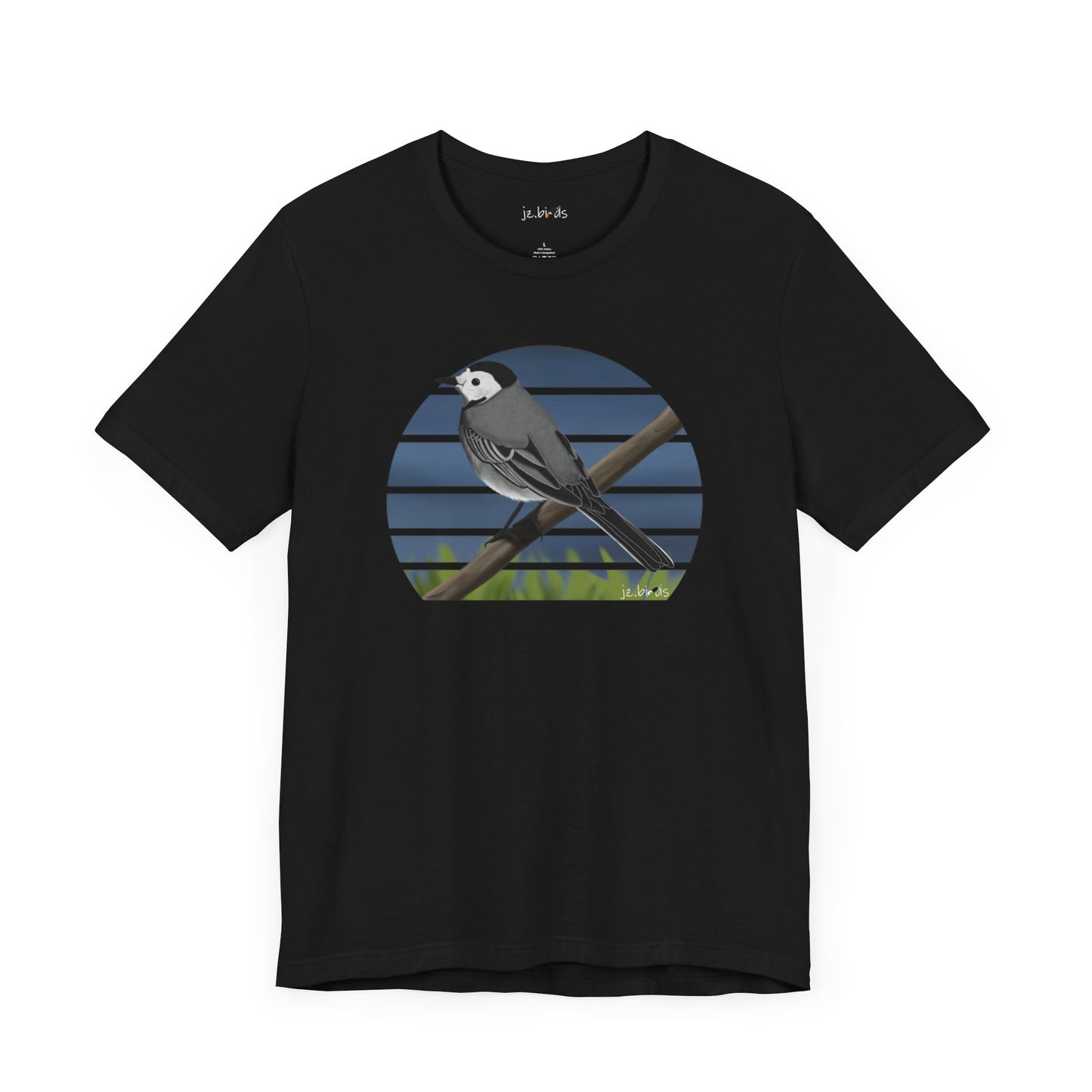 White Wagtail Birdwatcher Bird T-Shirt