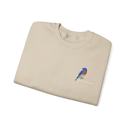 Eastern Bluebird Birding Birdwatching Bird Sweatshirt