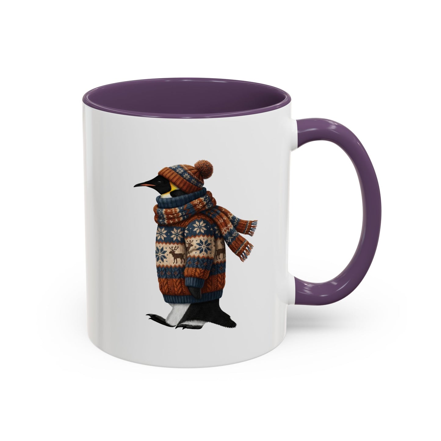 ペンギンの陶器製バードコーヒーマグ – バードウォッチャーへのカスタムギフト