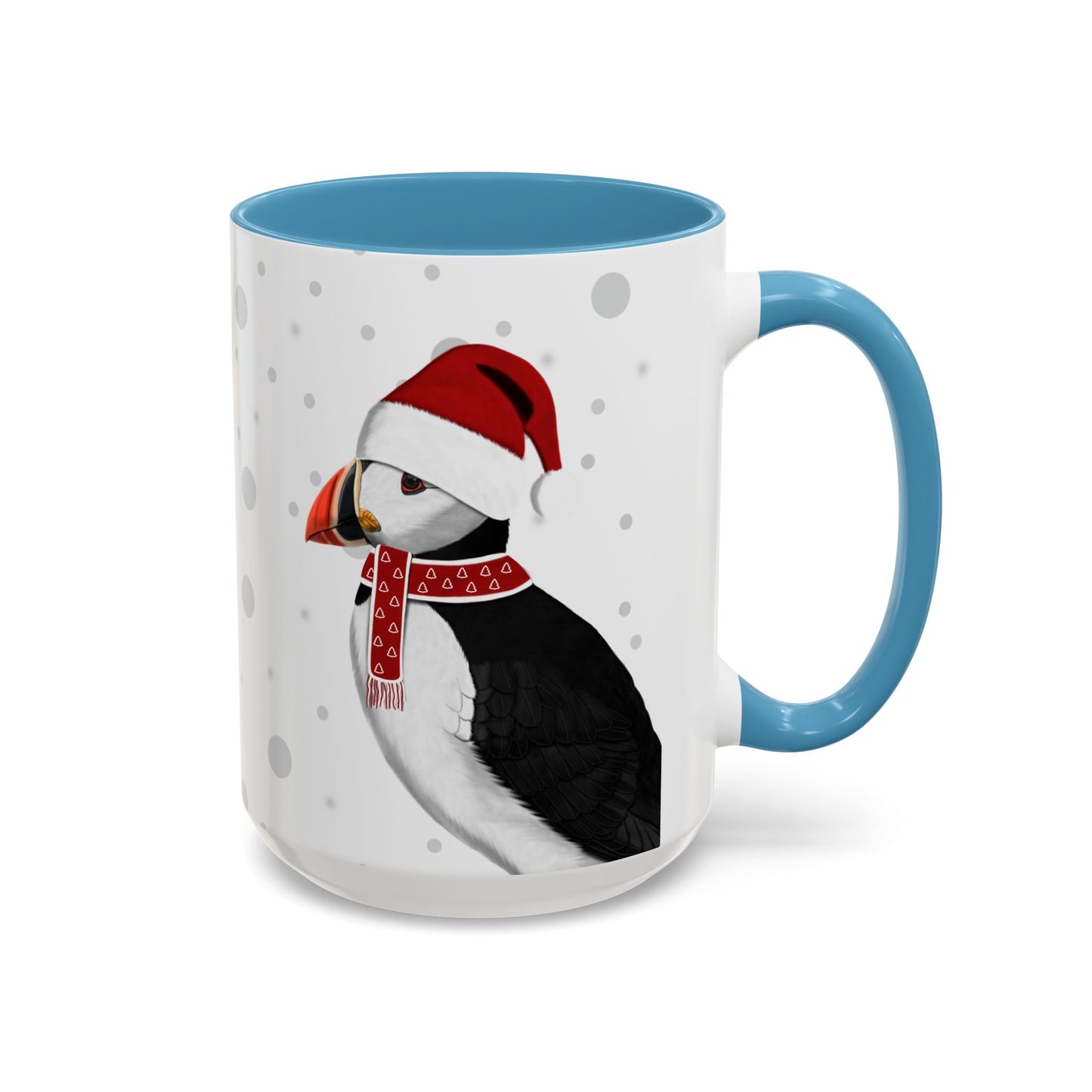 Puffin Christmas Bird Coffee Mug