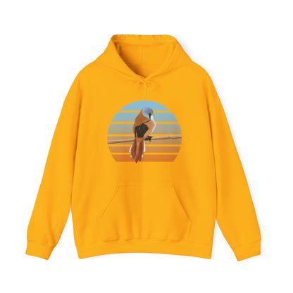 Bearded Reedling Bird Hoodie