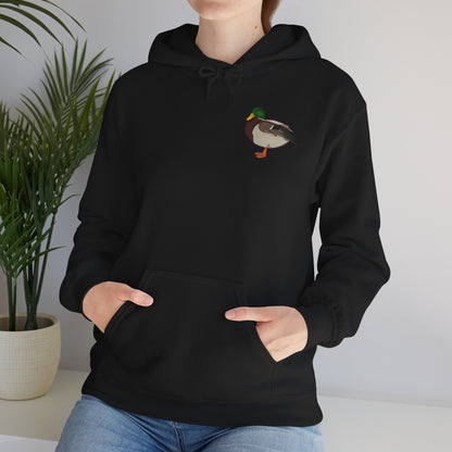 Stockente Hoodie - Vogel Kapuzenpullover für Vogelbeobachter & Naturliebhaber mit Vogelmotiv