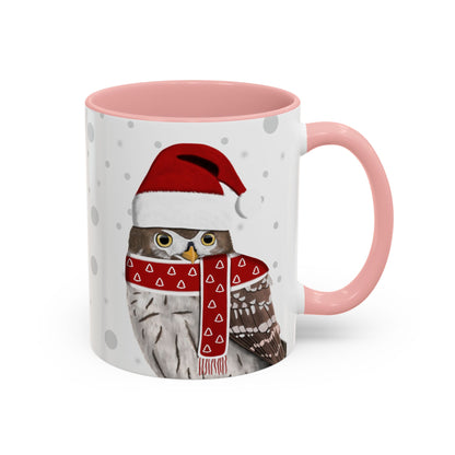 Owl Christmas Bird Coffee Mug