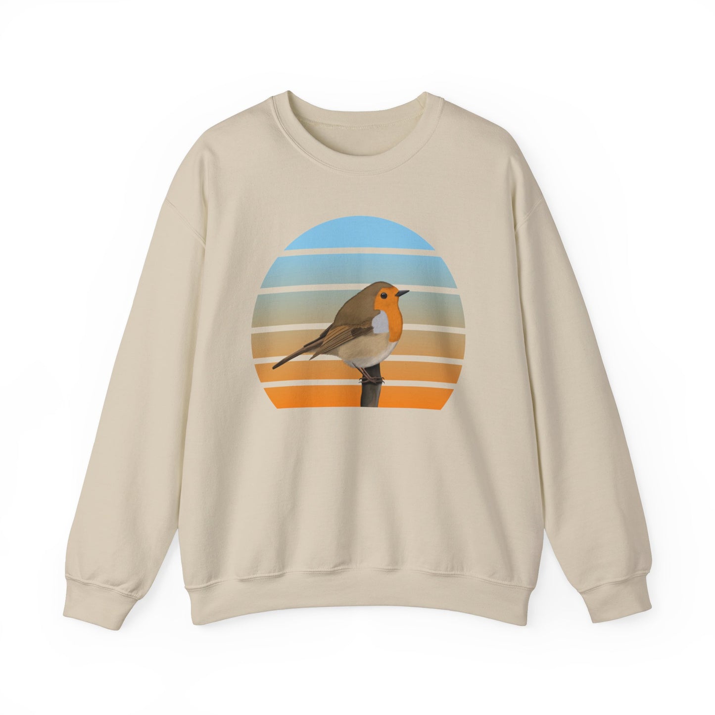 European Robin Birdlover Ornithologist Bird Sweatshirt