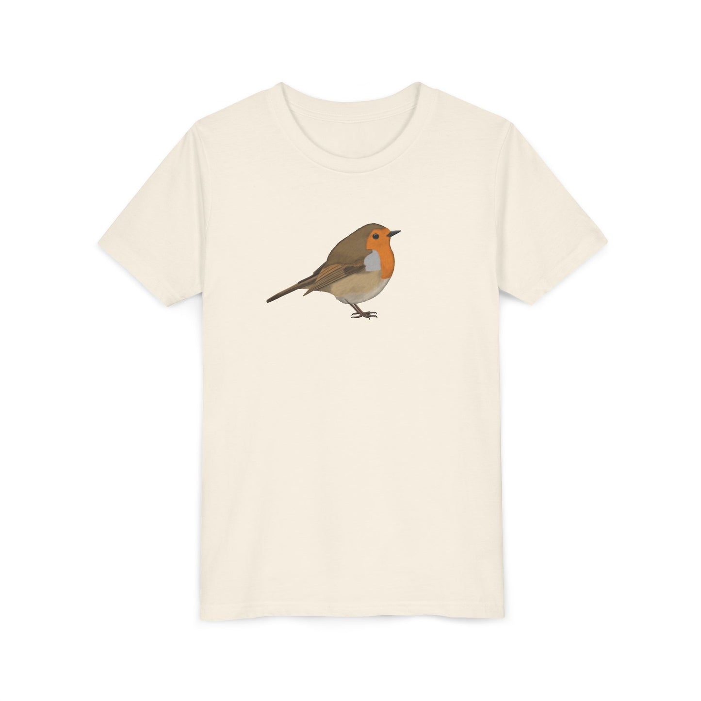 European Robin Birding & Birdwatching Bird Youth T-Shirt