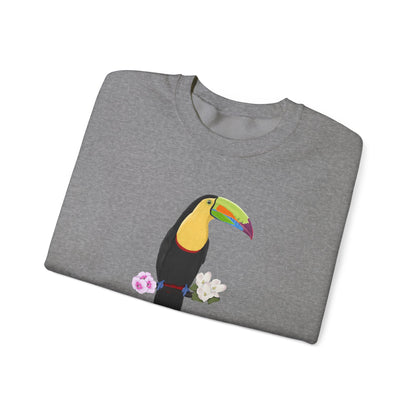 Keel-Billed Toucan Birdlover Ornithologist Bird Sweatshirt