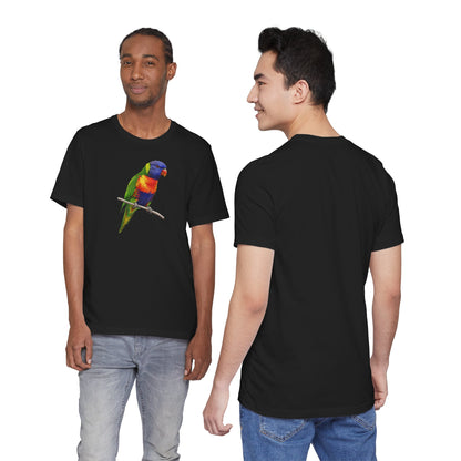 Rainbow Lorikeet T-Shirt | Unisex Bird Lover Tee | Wildlife Birder Gift