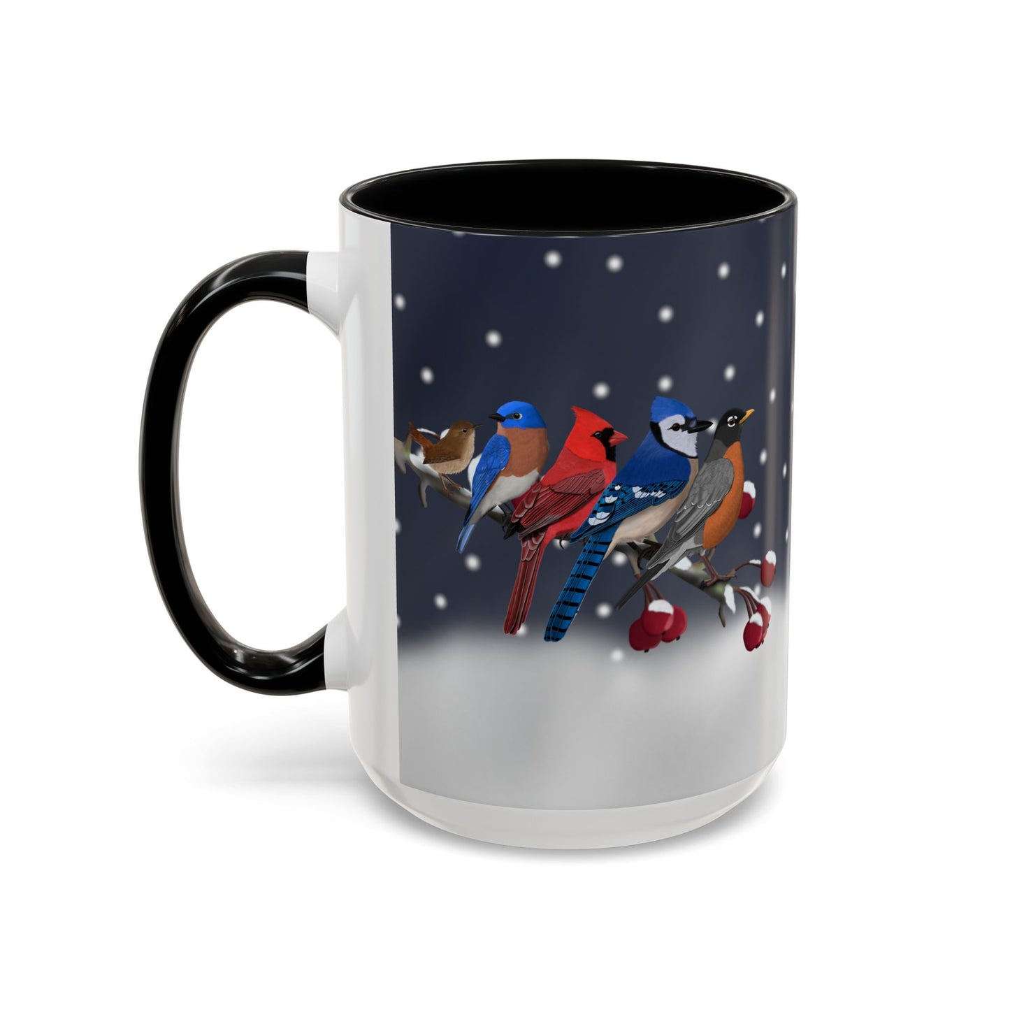 Backyard Birds Coffee Mug | Ceramic Christmas Gift for Bird Lovers
