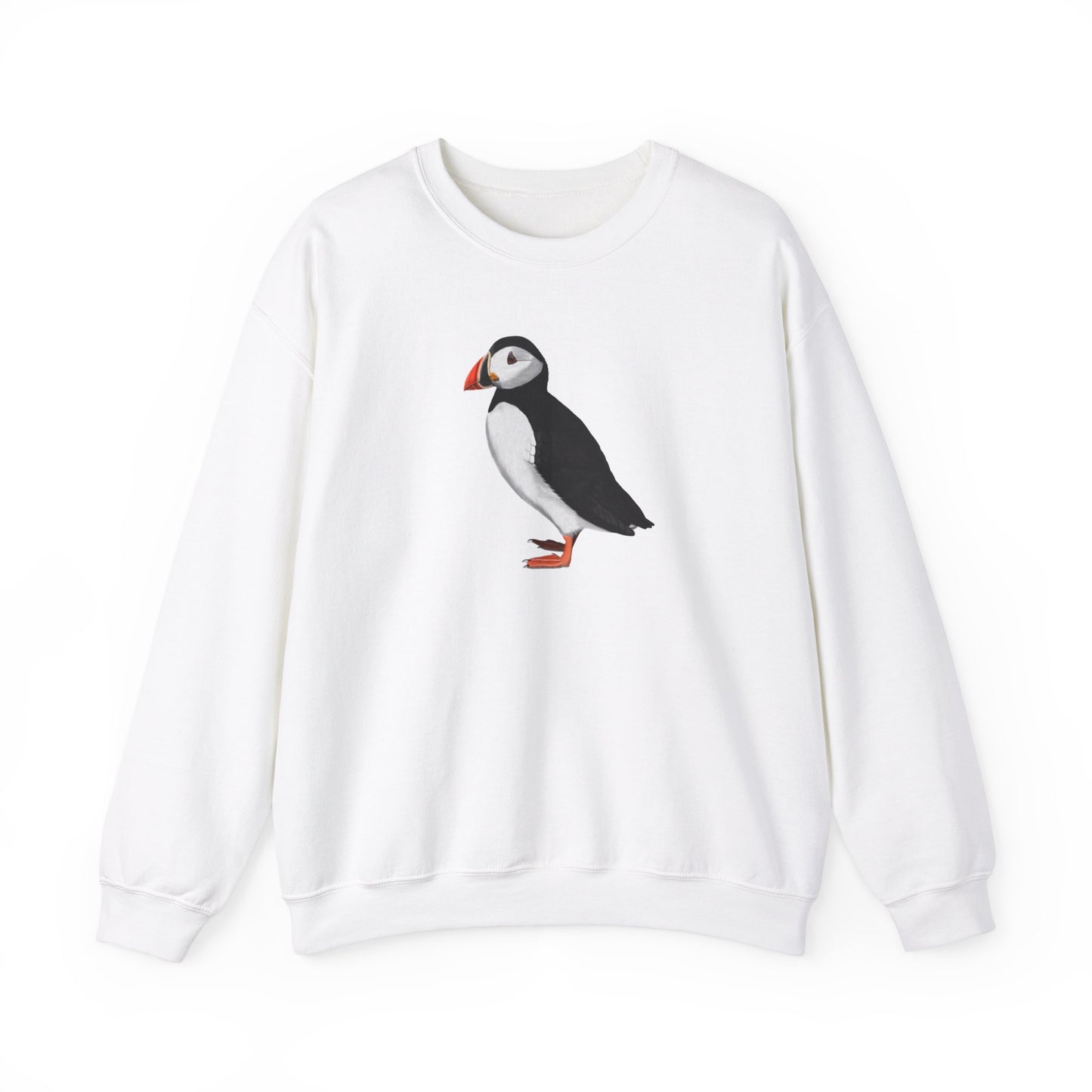 Puffin Bird Watcher Biologist Crewneck Sweatshirt
