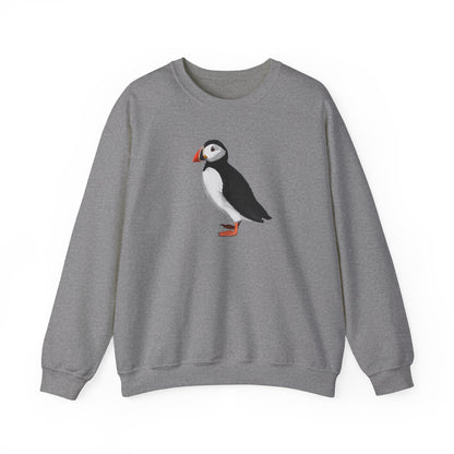 Puffin Bird Watcher Biologist Crewneck Sweatshirt