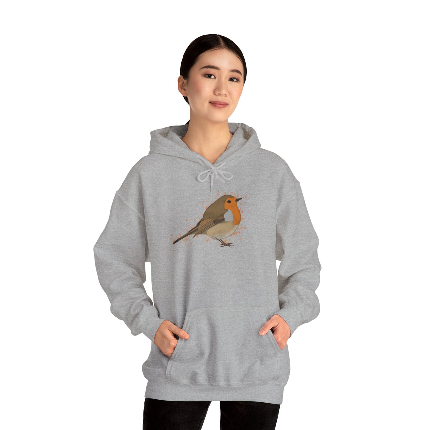 Robin Bird Unisex Hoodie - jz.birds