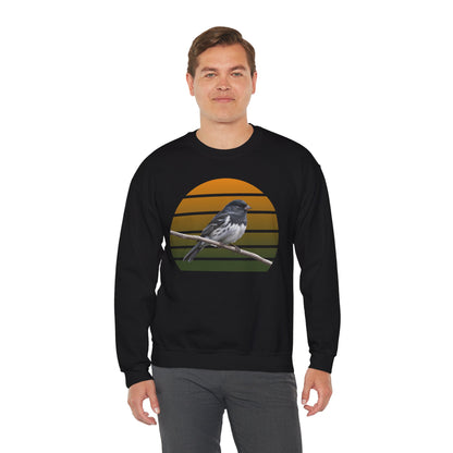 Dark-Eyed Junco Sweatshirt | Cozy Winter Birder Pullover | Snow Bird Crewneck Gift