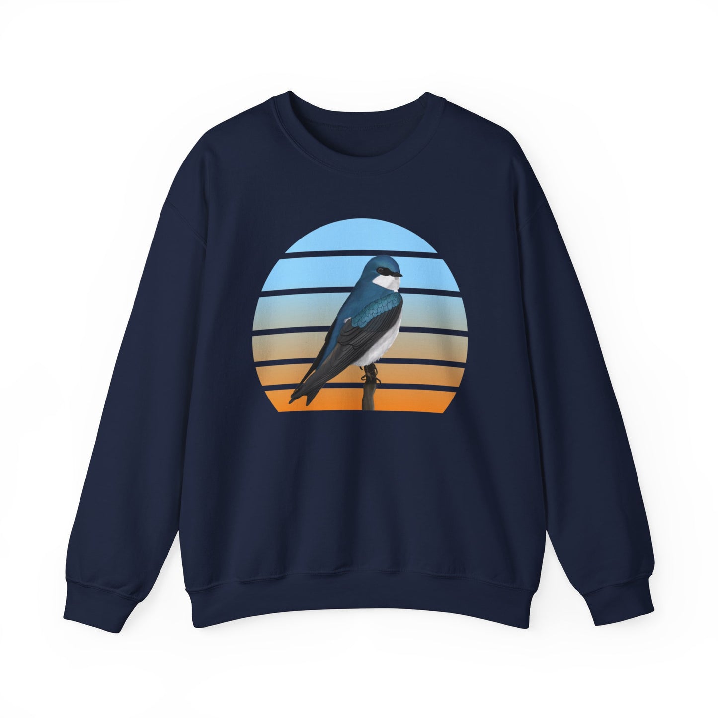 Tree Swallow Birdlover Ornithologist Bird Sweatshirt