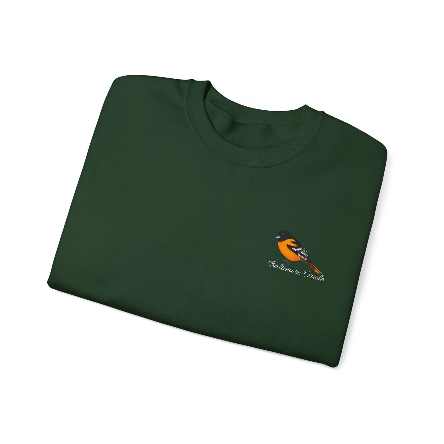 Baltimore Oriole Birding & Birdwatching Bird Sweatshirt