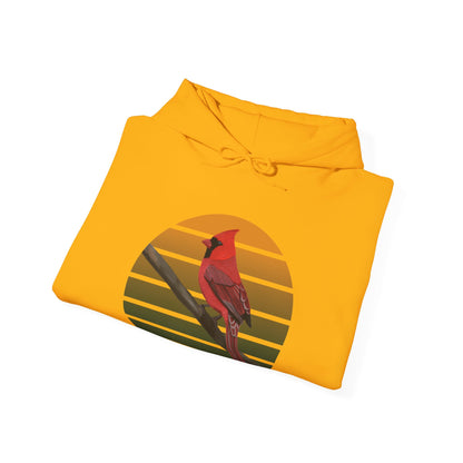 Cardinal Bird Hoodie