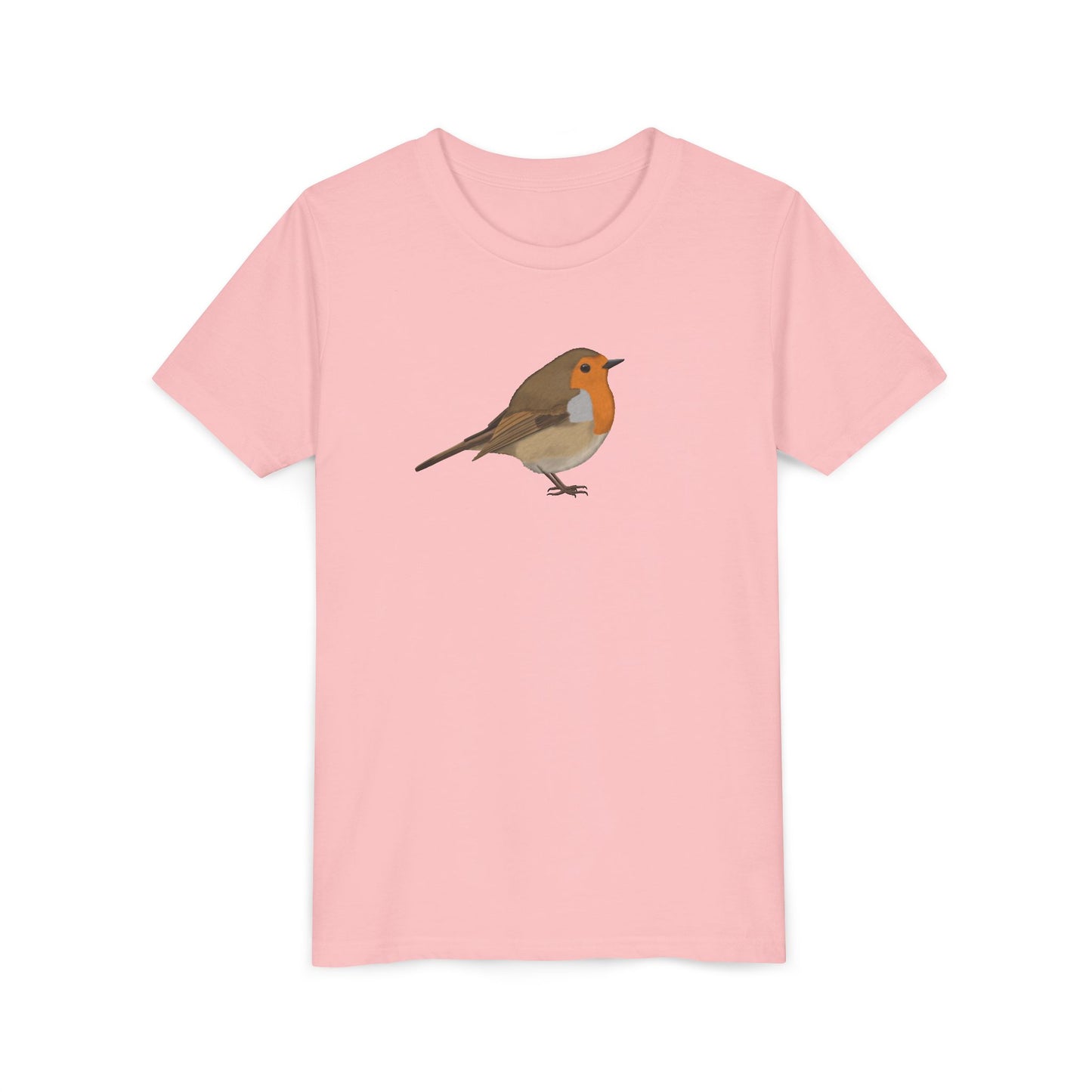 European Robin Birding & Birdwatching Bird Youth T-Shirt