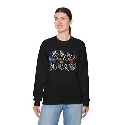 Bird Nerd Blue Jay Cardinal Hummingbird Robin Oriole Birdlover Sweatshirt