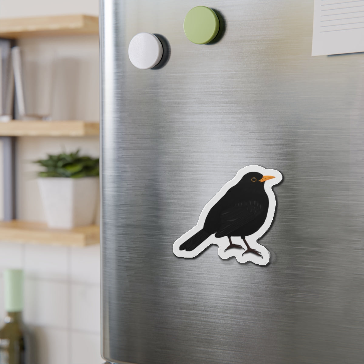 Blackbird Bird Magnet