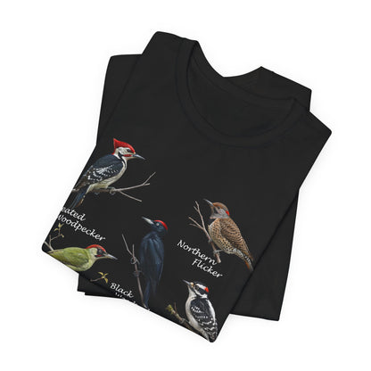 Woodpecker T-Shirt – bird lover tshirt