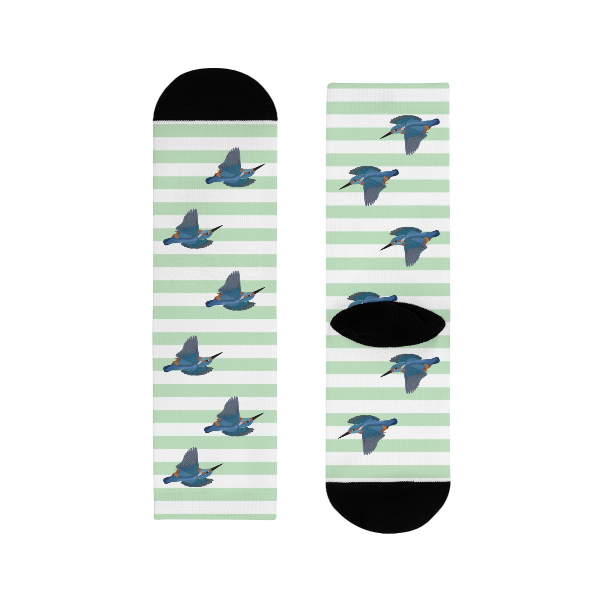 Eisvogel Socken mit Accessories Hintergrund