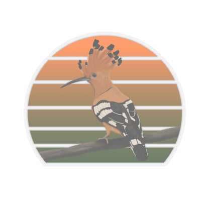 Hoopoe Bird Sticker