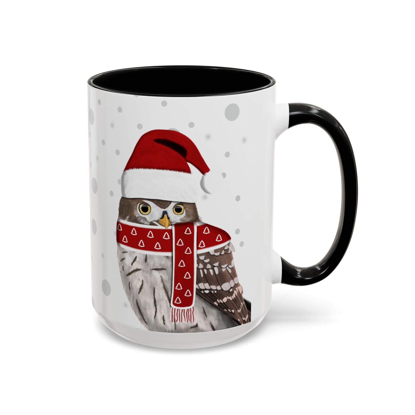 Owl Christmas Bird Coffee Mug