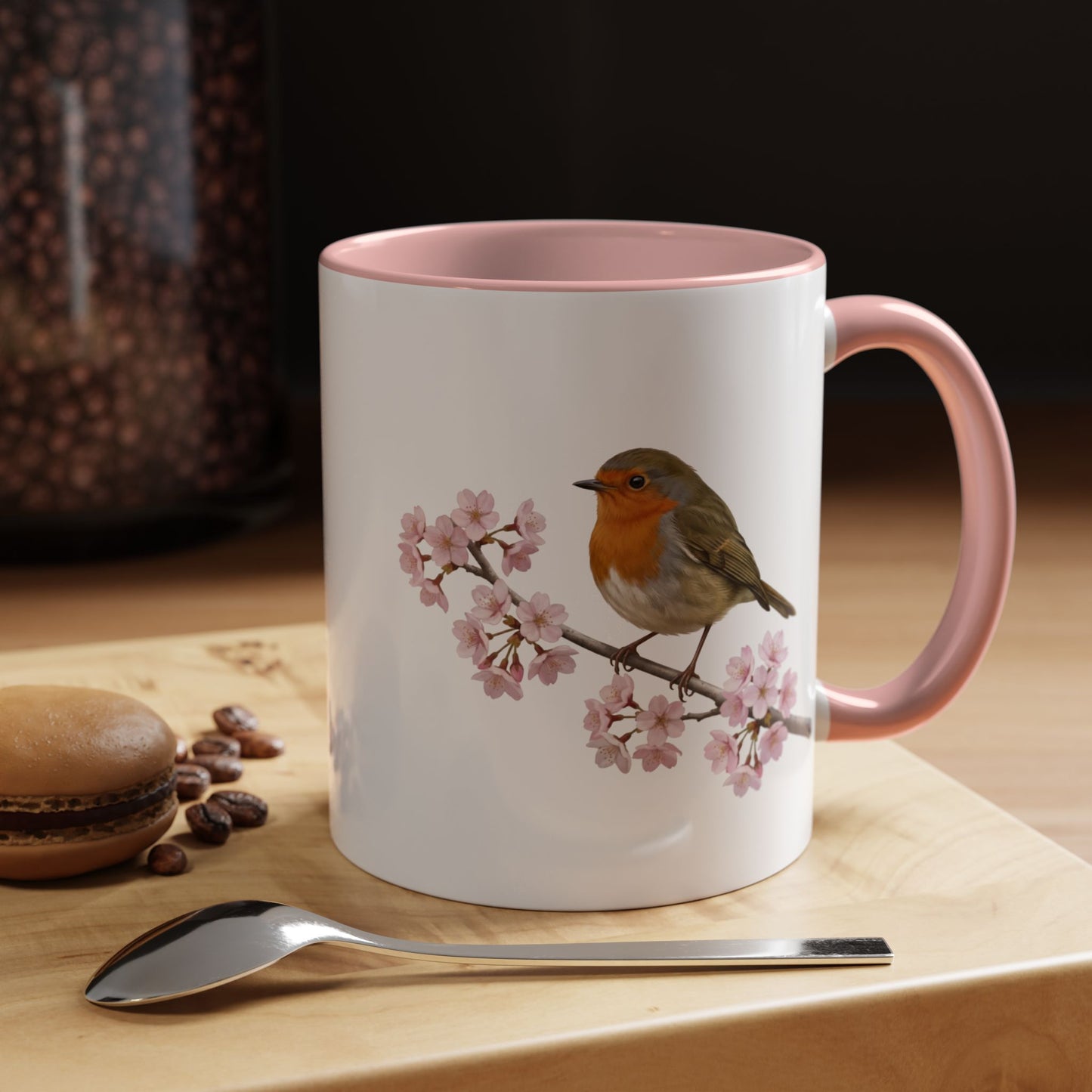Robin Mug on 11oz background