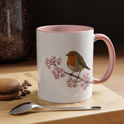 Robin Mug on 11oz background