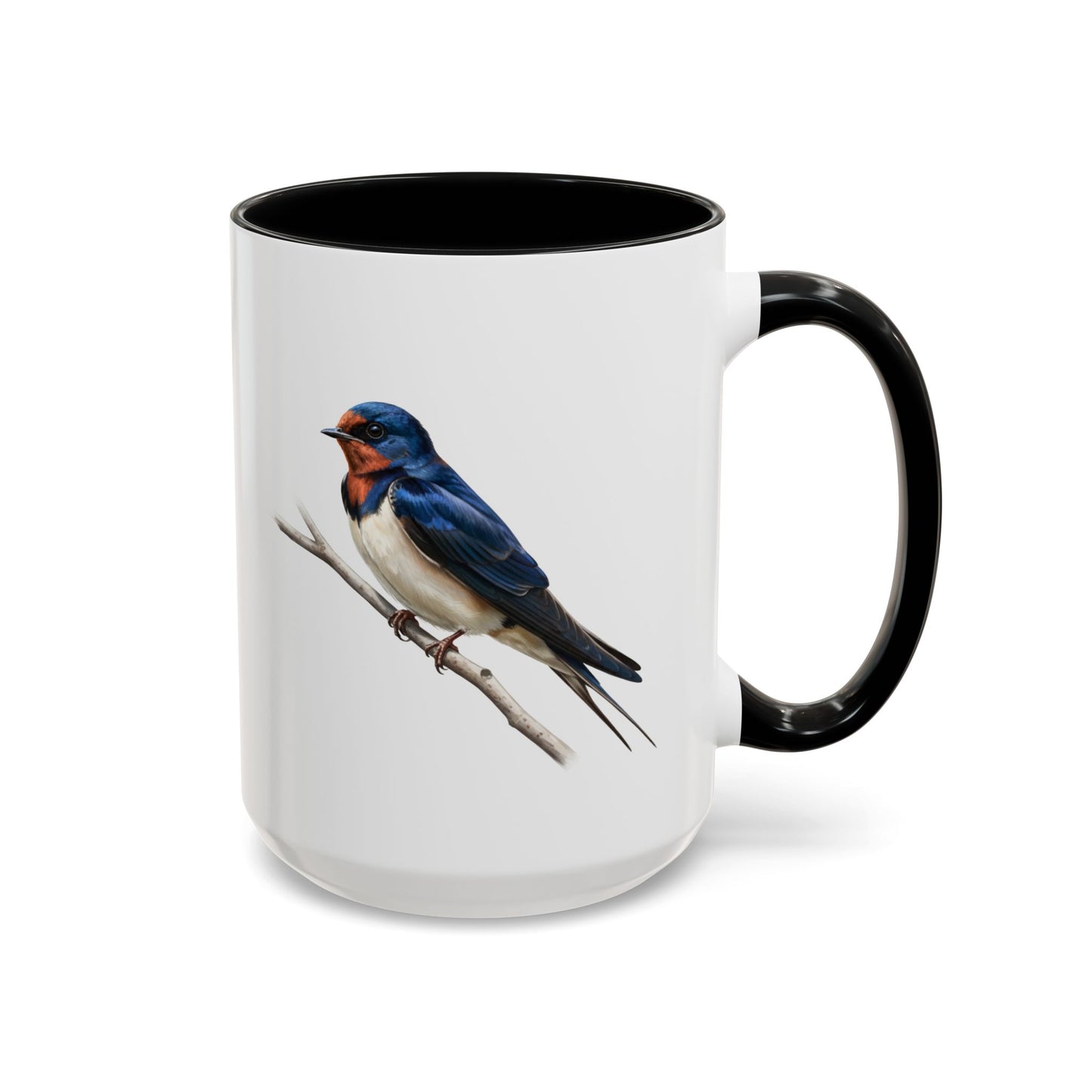 ツバメの陶器製コーヒーマグ – バードウォッチャーへのカスタムギフト