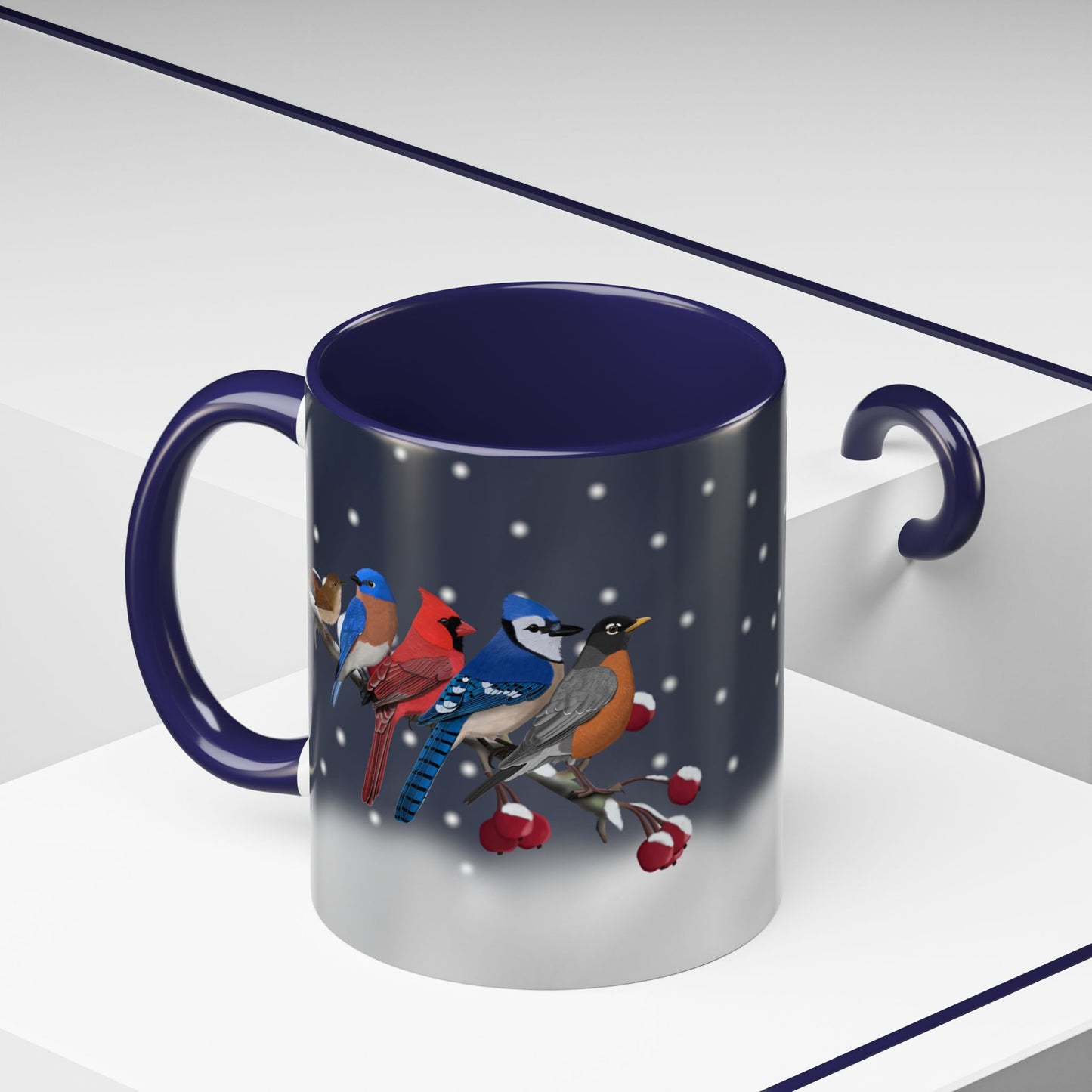Backyard Birds Coffee Mug | Ceramic Christmas Gift for Bird Lovers