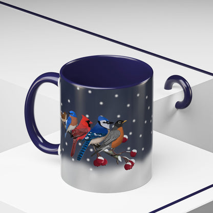 Backyard Birds Coffee Mug | Ceramic Christmas Gift for Bird Lovers