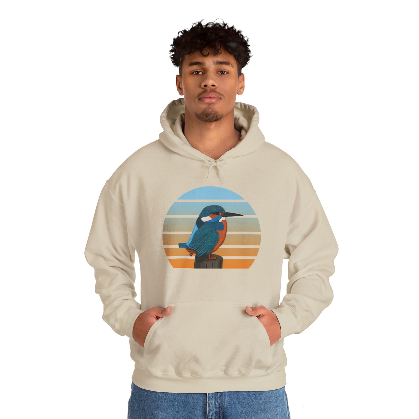 Kingfisher Bird Hoodie