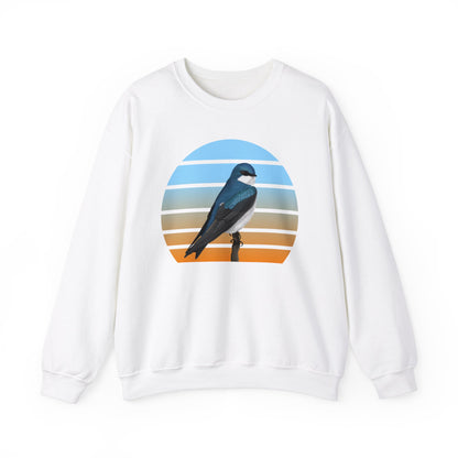 Tree Swallow Birdlover Ornithologist Bird Sweatshirt