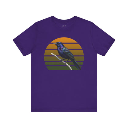 Grackle T-Shirt | Unisex Retail Fit Bird Lover Tee | Wildlife Birder Gift