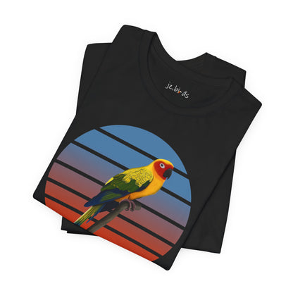 Sun Conure Birdwatcher Bird T-Shirt