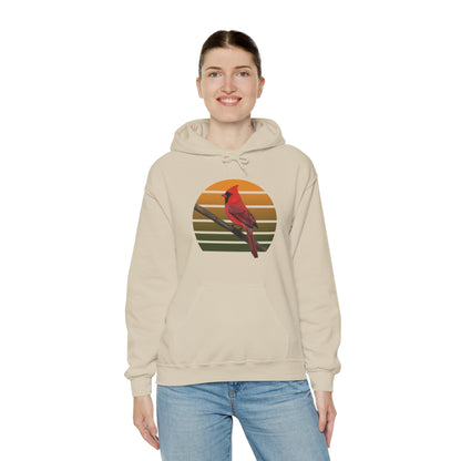 Cardinal Bird Hoodie